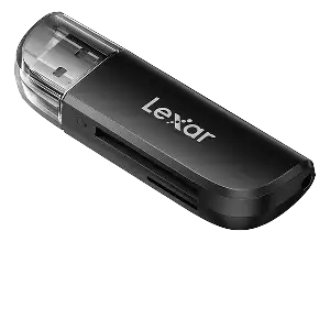 LEXAR RW300 USB 3.2 GEN, SD MICROSD DUAL SLOT USB-A CARD READER